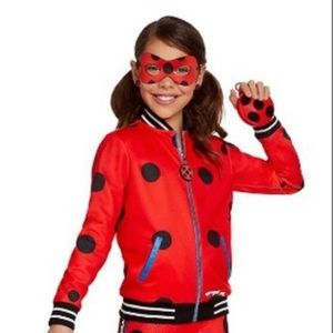 Miraculous Lady Bug jacket and pants set costume